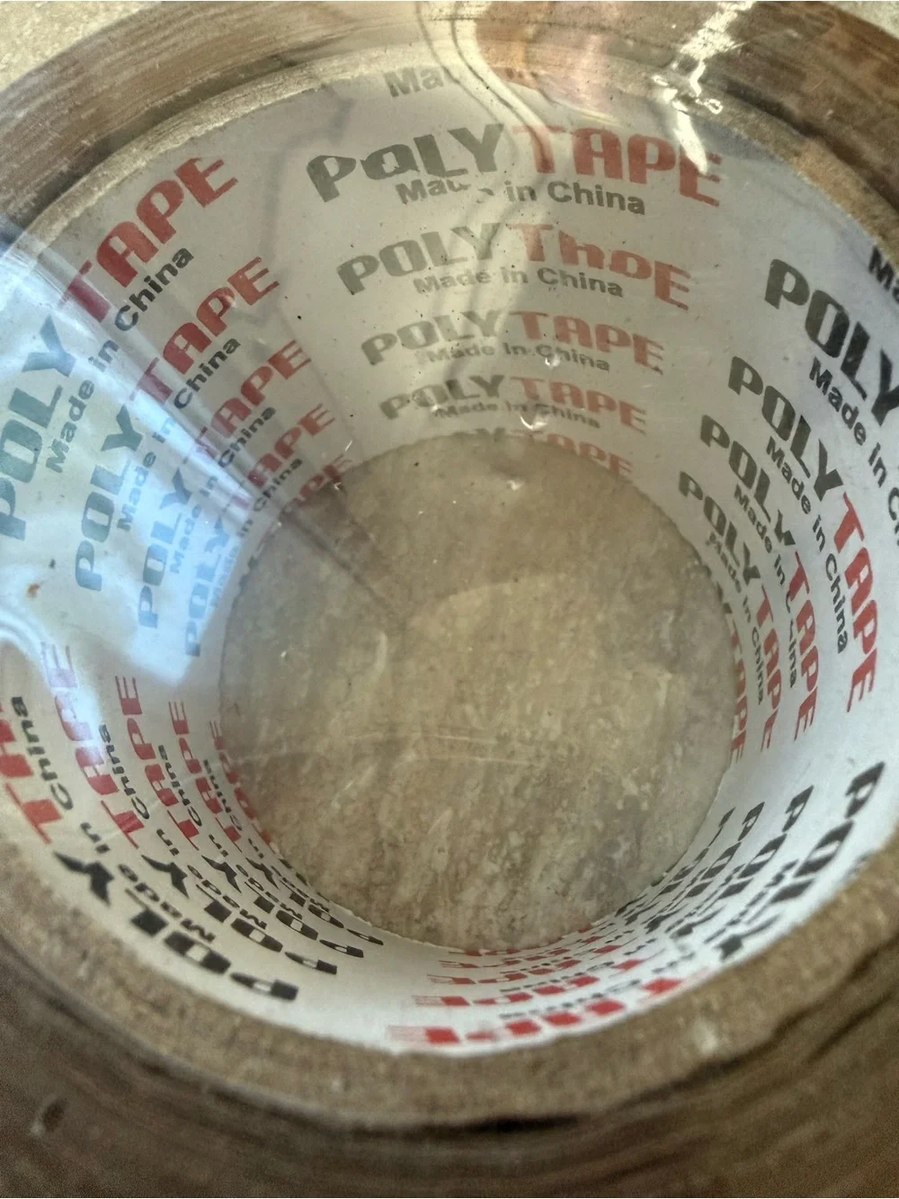Lot 6 packing tape- brown